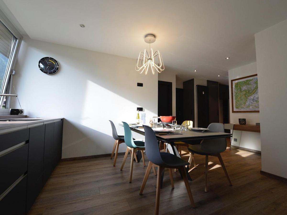Апартаменти T4 Renove Avec Vue Mont-Blanc, 4 Etoiles, Proche Centre, Parking - Fr-1-507-62 Шамоні Екстер'єр фото