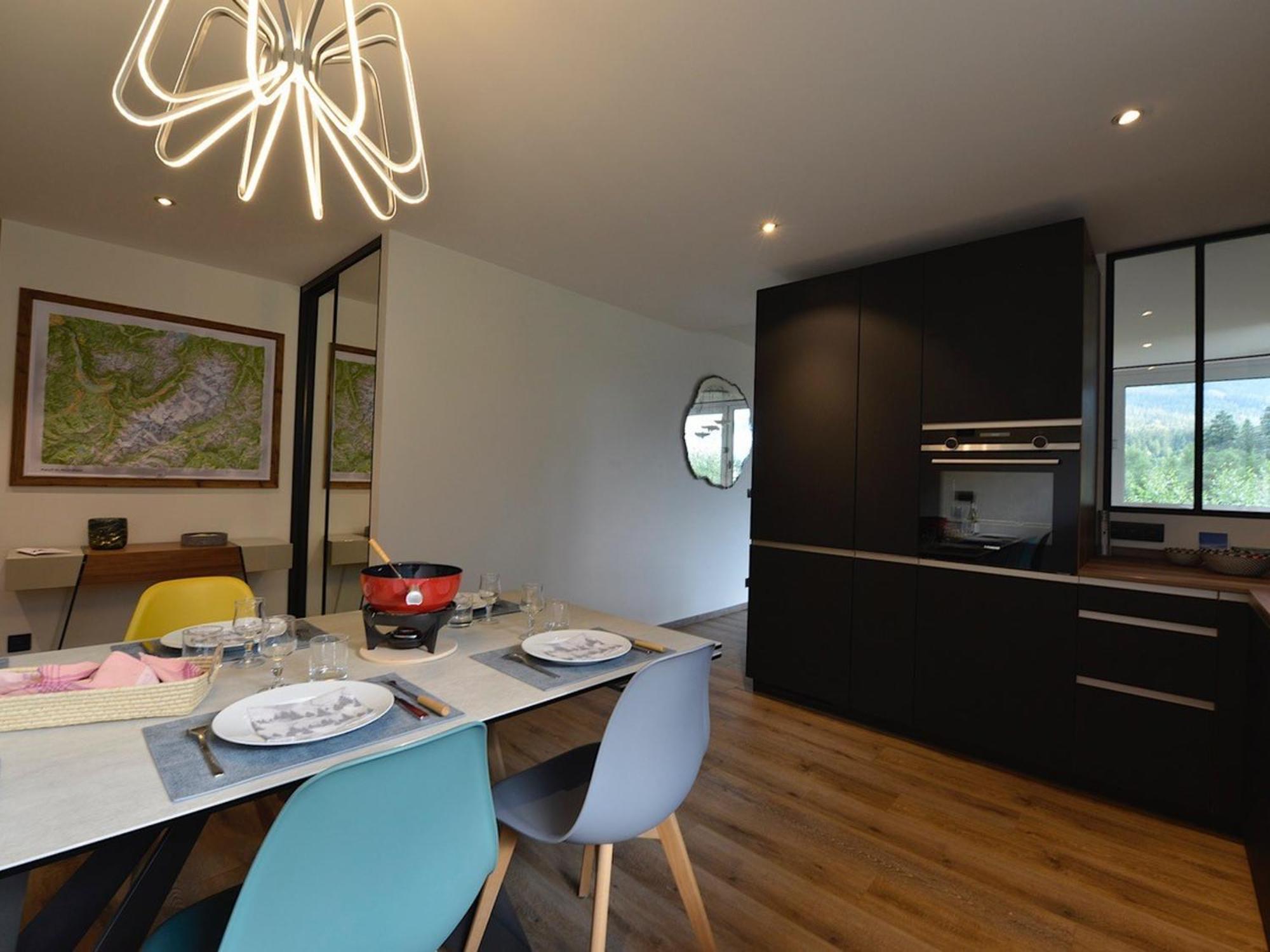 Апартаменти T4 Renove Avec Vue Mont-Blanc, 4 Etoiles, Proche Centre, Parking - Fr-1-507-62 Шамоні Екстер'єр фото